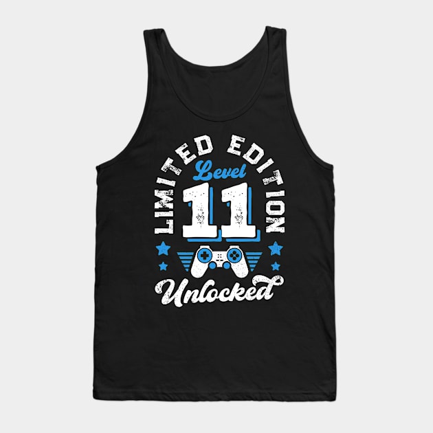 Level 11 Unlocked Limited Edition Birthday Tank Top by Rebrand